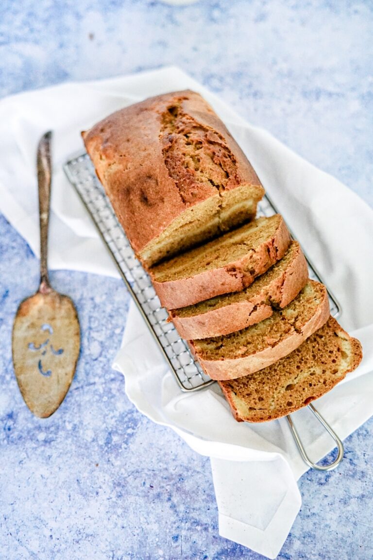 Pumpkin Bread with Cream Cheese Swirl