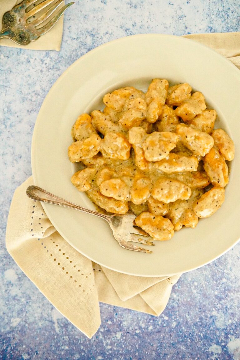 Homemade Sweet Potato Gnocchi