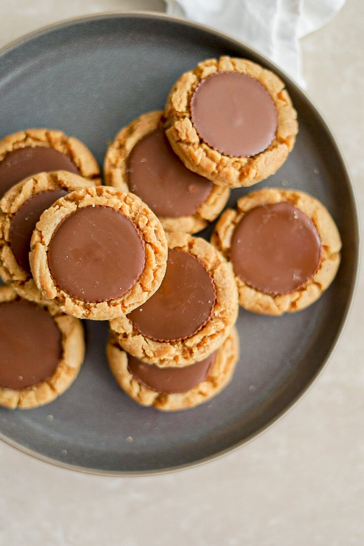 Peanut Butter Cup Cookies - Vagrant Appetite