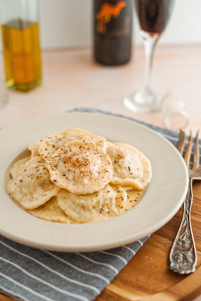 Homemade Sweet Potato Ravioli
