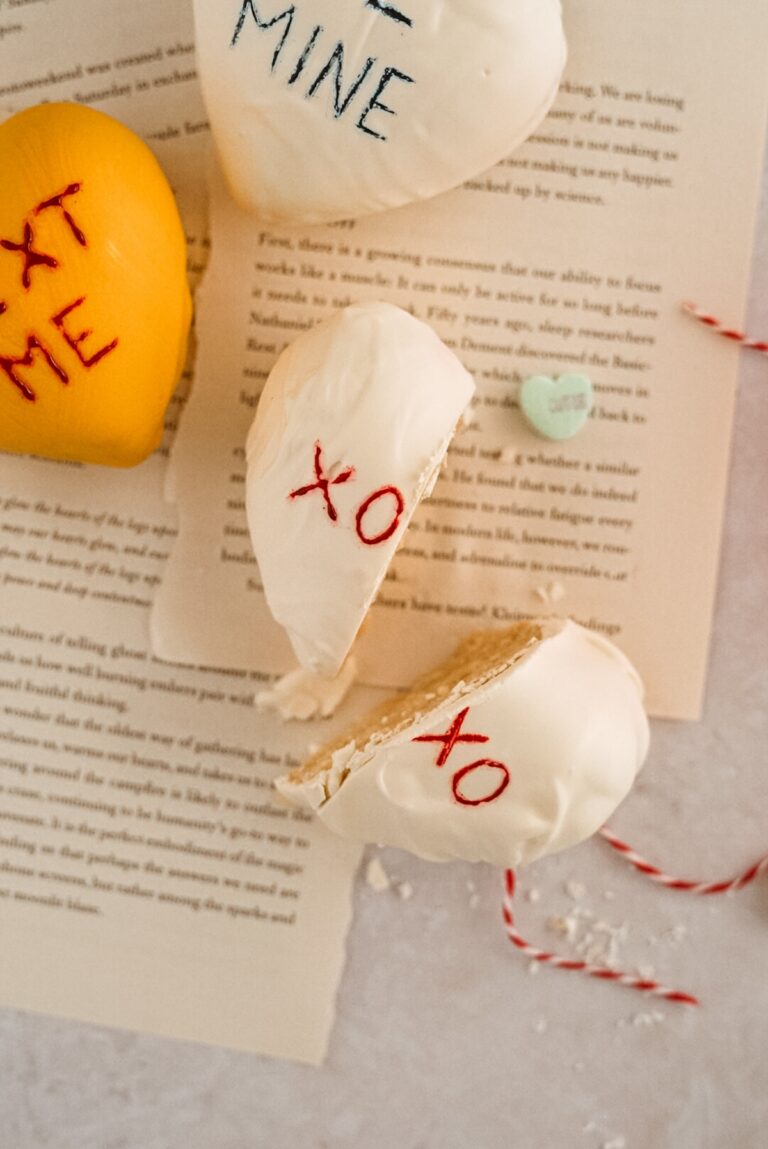 Conversation Heart Cake Pops