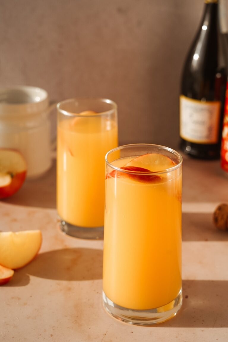 Hard Cider Mimosas