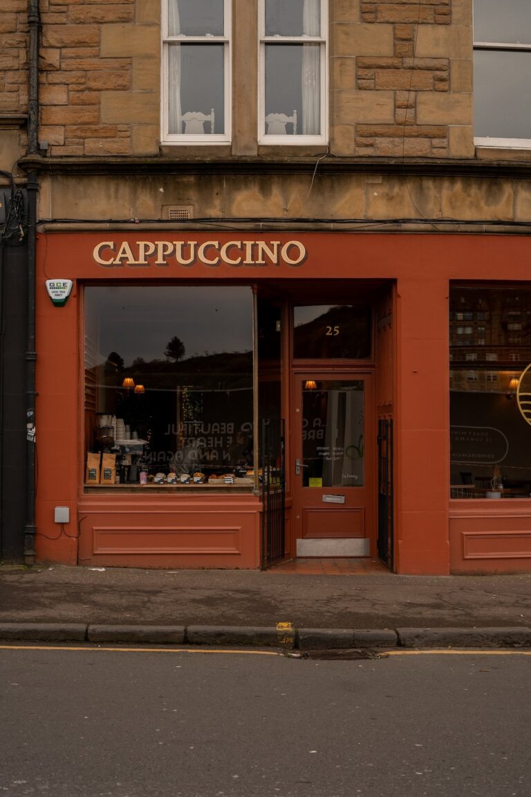 Five Cozy Coffee Shops in Edinburgh, Scotland