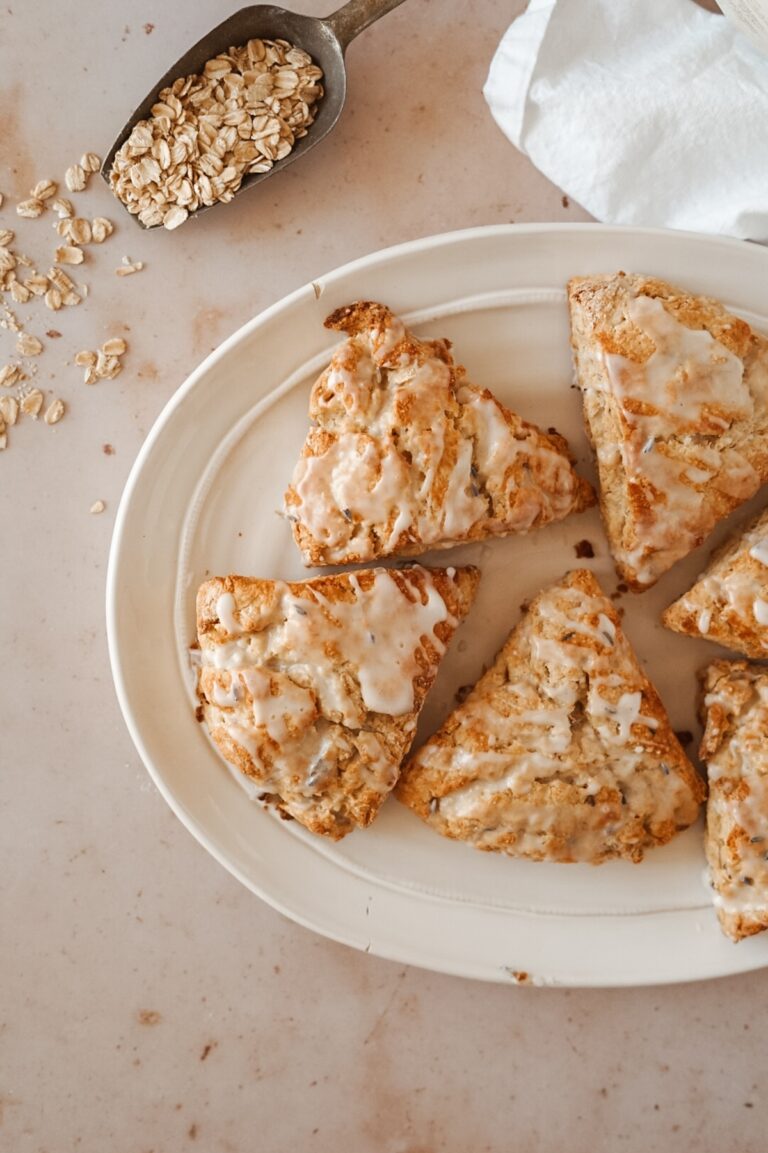 Oatmeal Lavender Scones