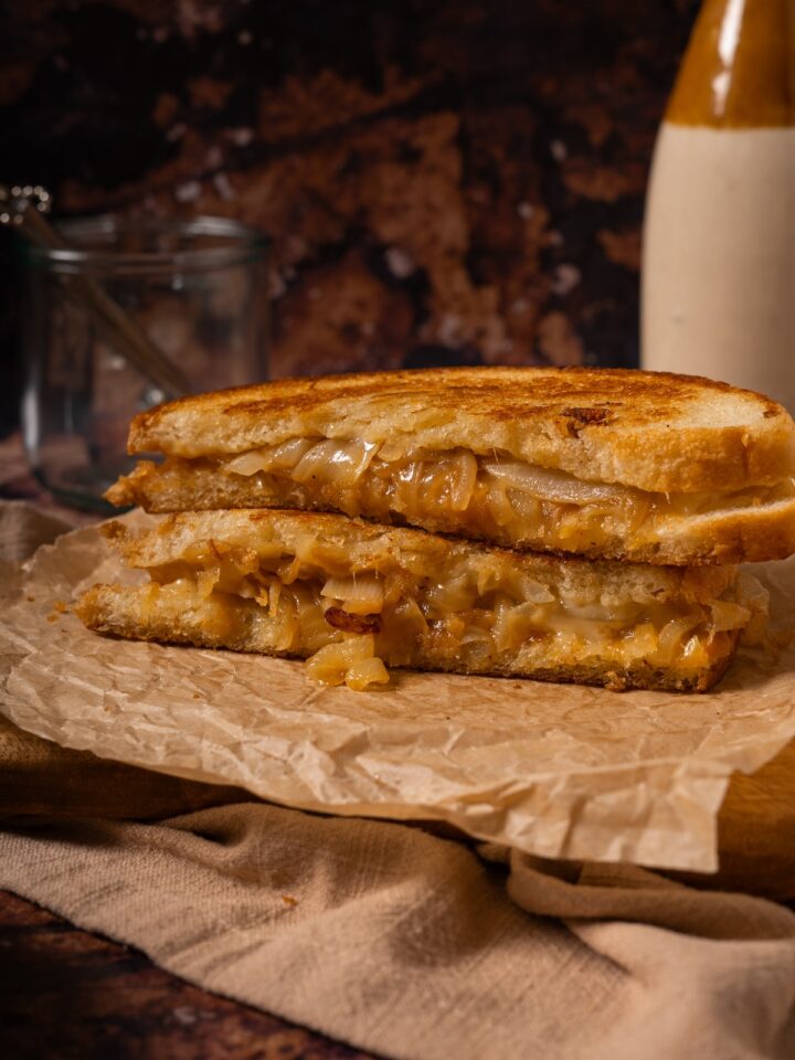 Buffalo Chicken and Bacon Grilled Cheese Vagrant Appetite
