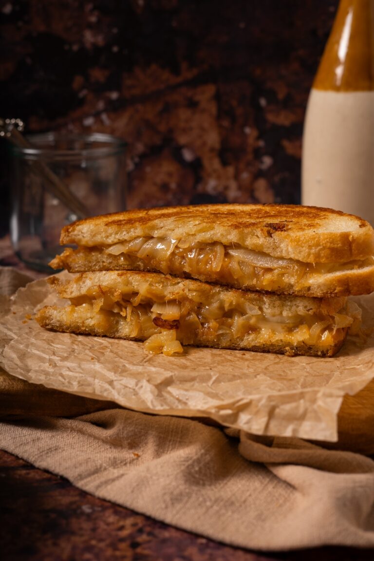 Truffle French Onion Grilled Cheese