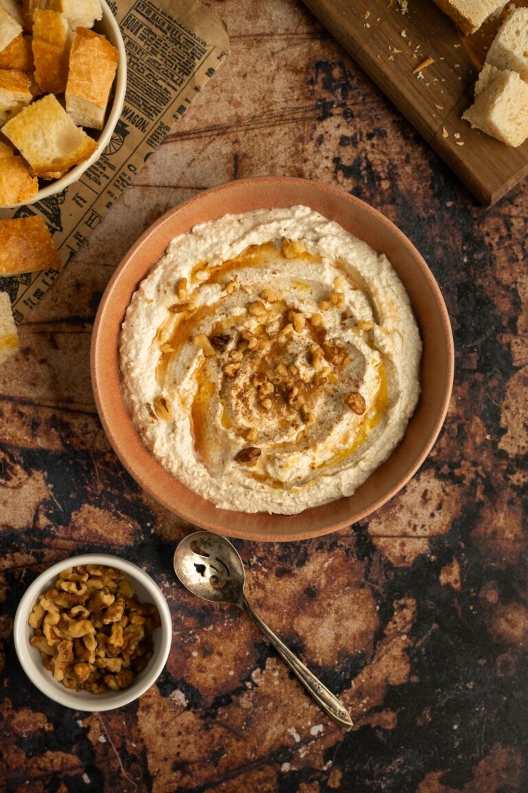 Maple Chai Whipped Feta Dip