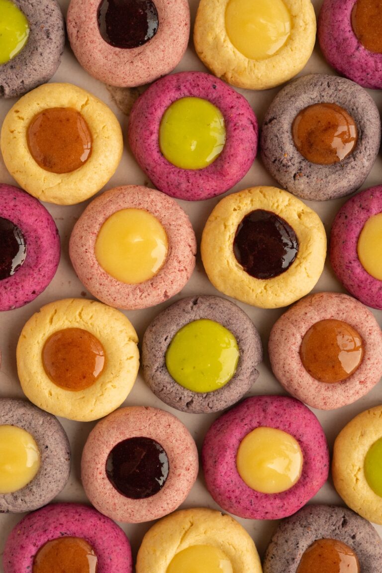 Fruit Filled Thumbprint Cookies