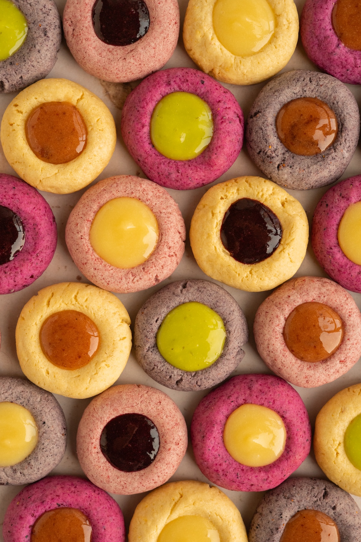 Fruit Filled Thumbprint Cookies
