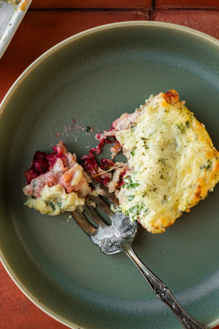 Small Batch White Vegetable Lasagna