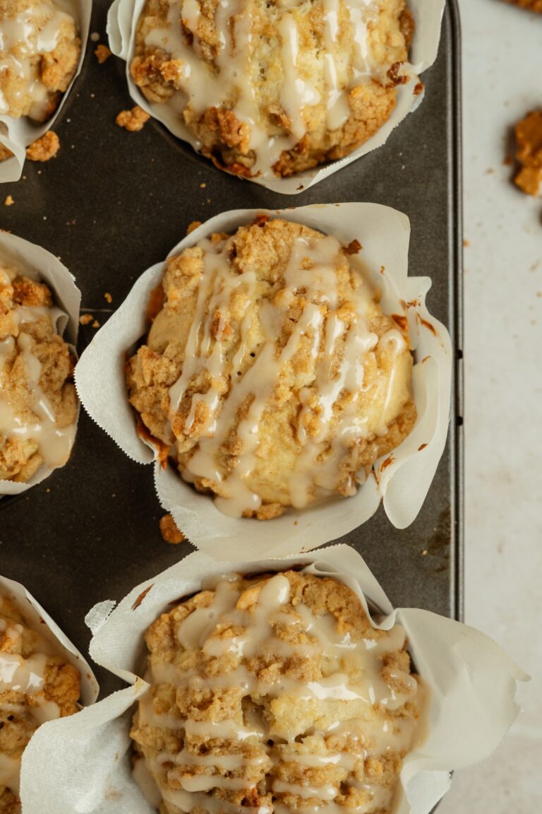 Biscoff Banana Muffins