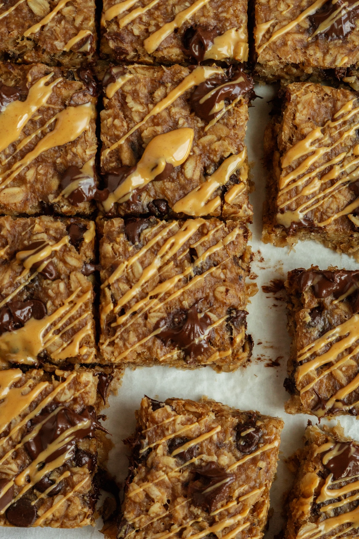 Peanut Butter Banana Oat Bars
