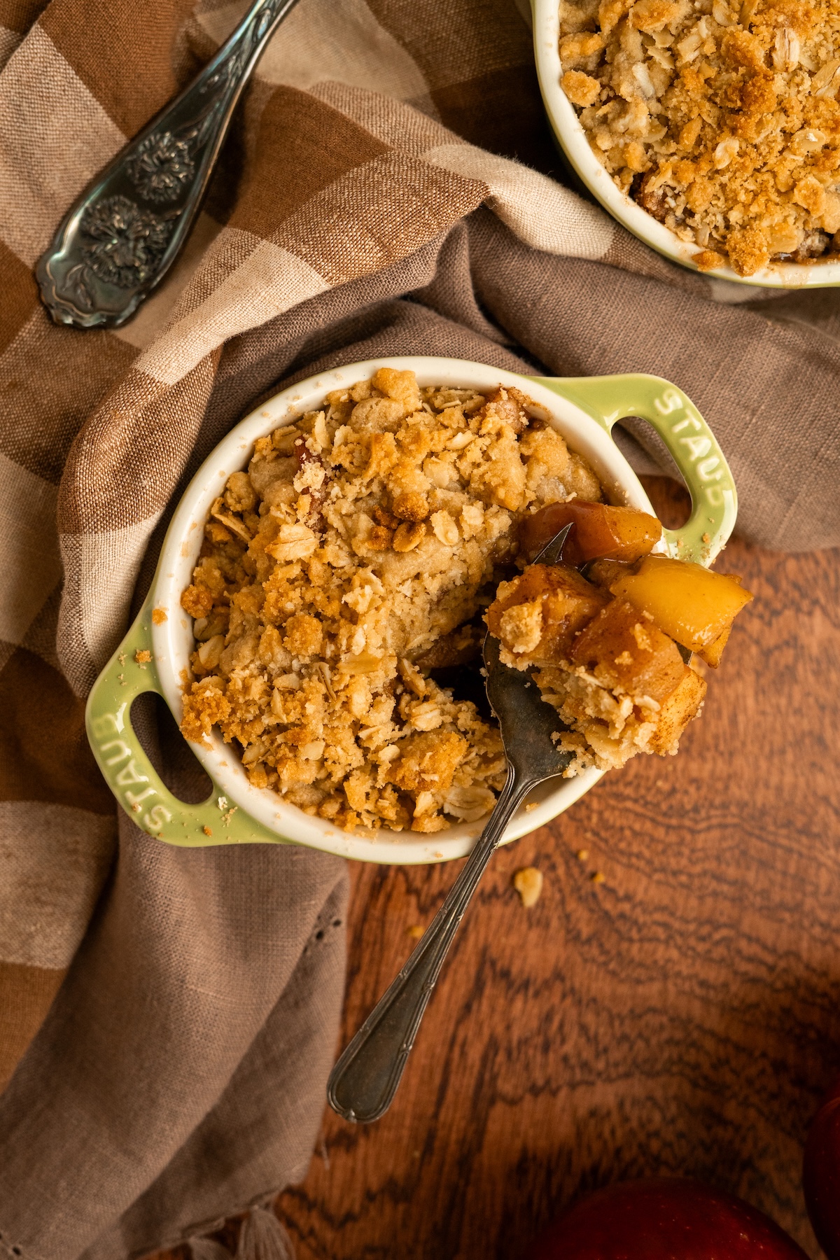 Apple Crisp for Two