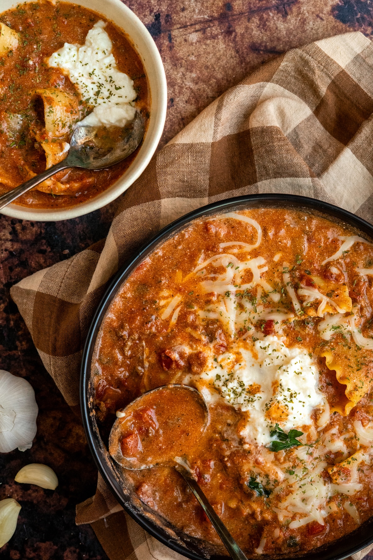 Lasagna Soup