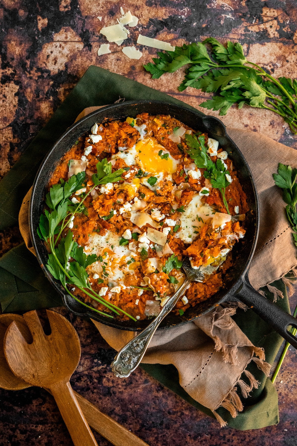 Sweet Potato Shakshuka