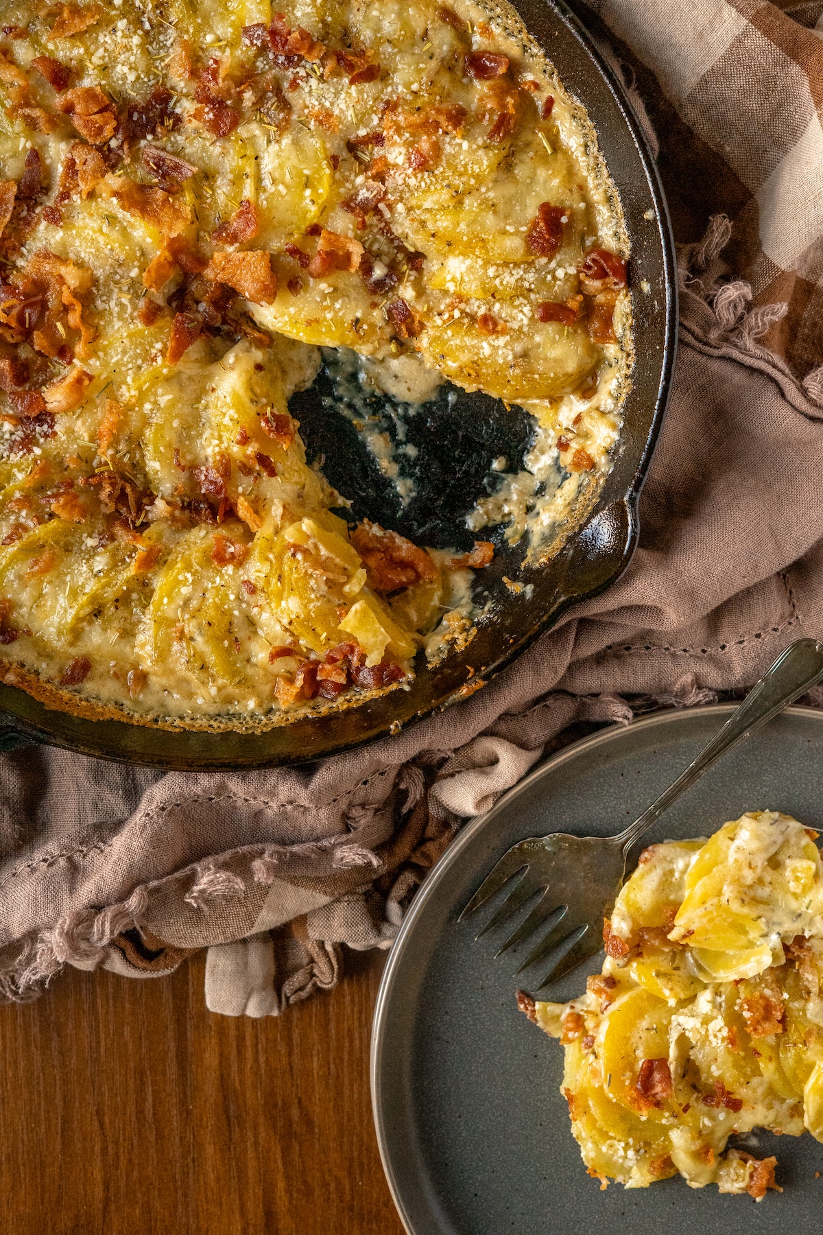 Autumn Potatoes au Gratin