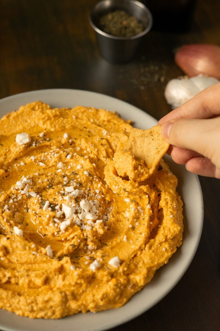 Whipped Pumpkin and Feta Dip