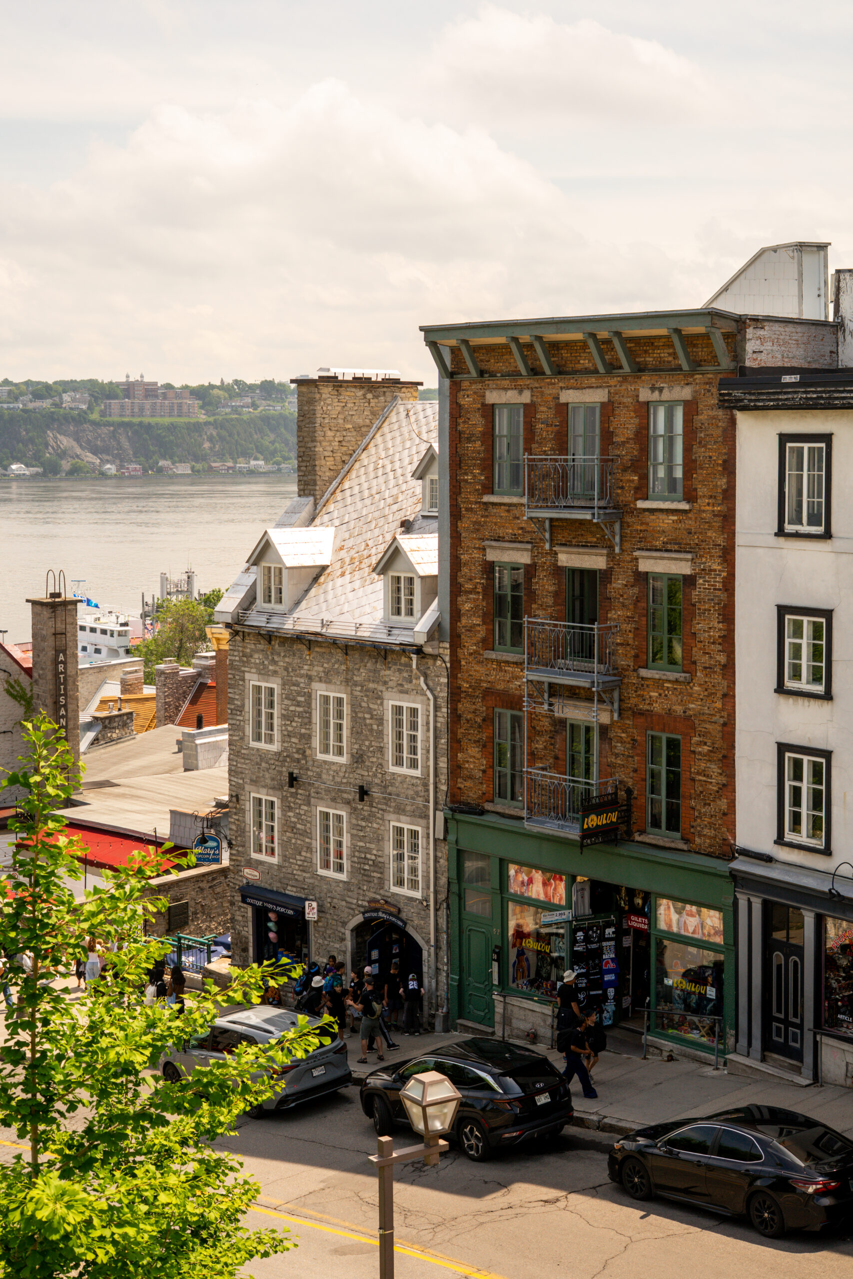 buildings in Quebec City.